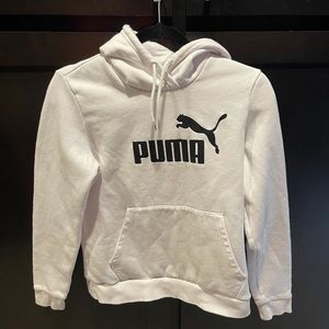 Unisex kids puma pullover hoodie